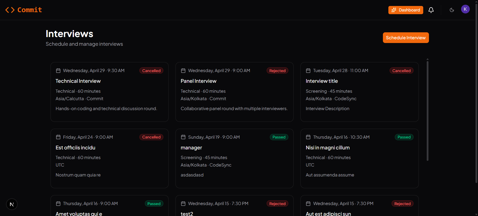 Commit screenshot 10