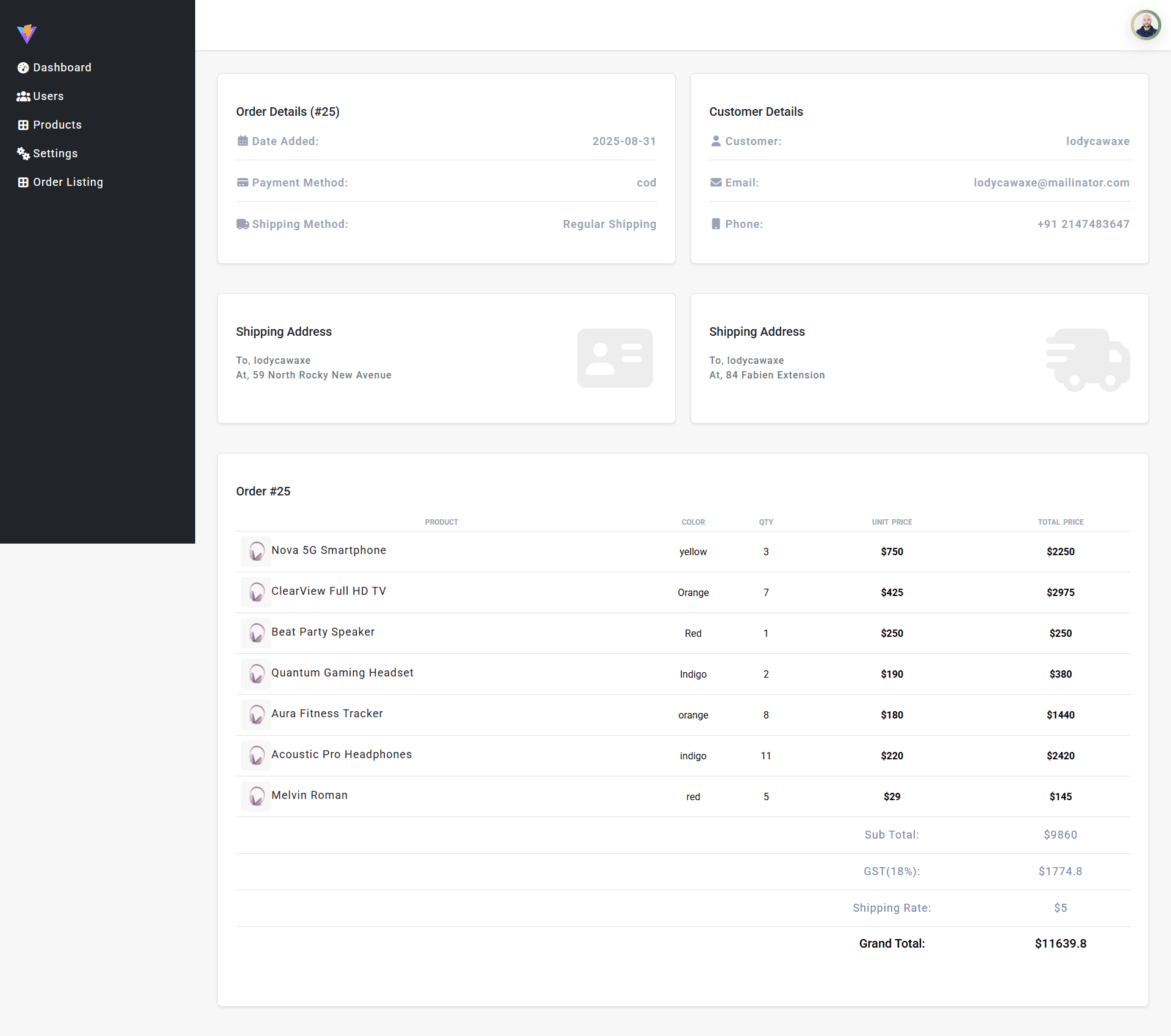 Ecommerce-Practice screenshot 14