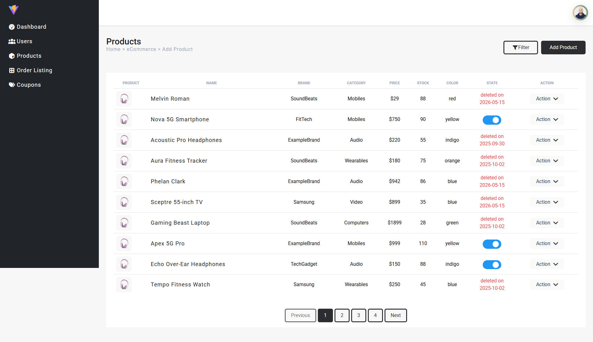 Ecommerce-Practice screenshot 11