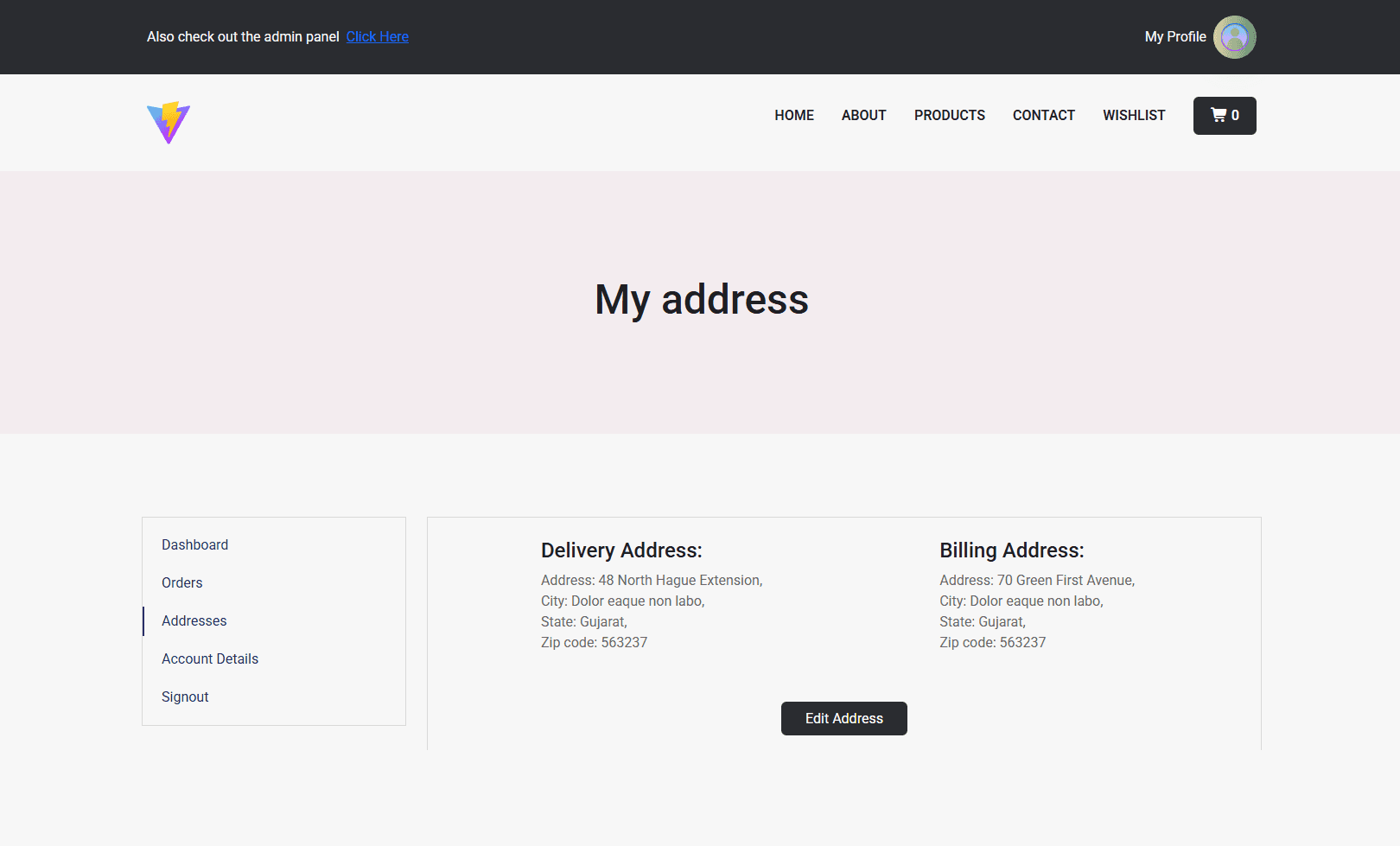 Ecommerce-Practice screenshot 7